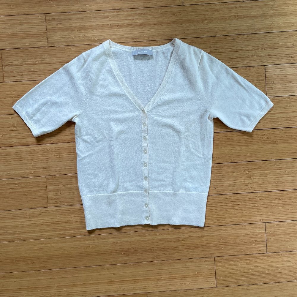 Everlane Cream Sweater Tank